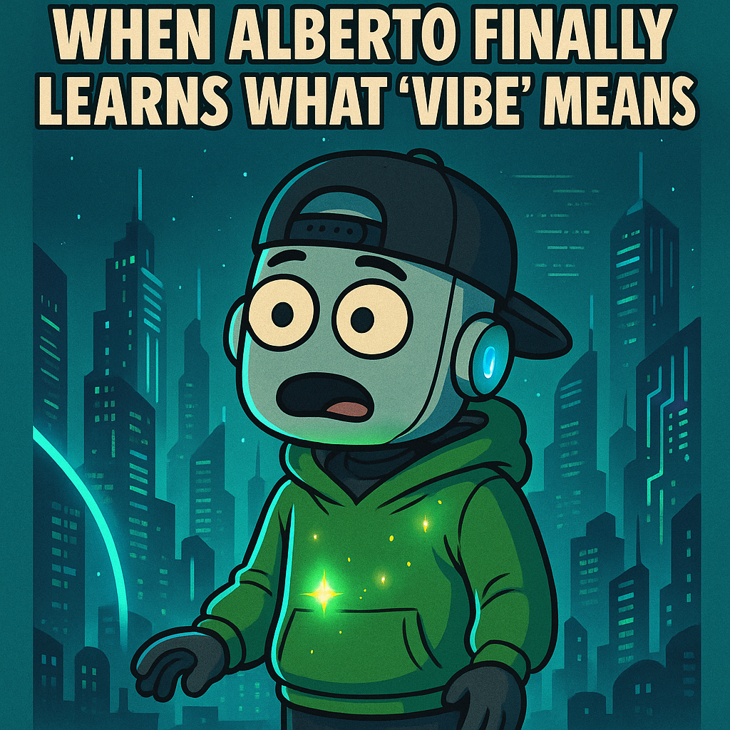 When Alberto finally learns what 'vibe' means